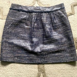Gap metallic mini skirt